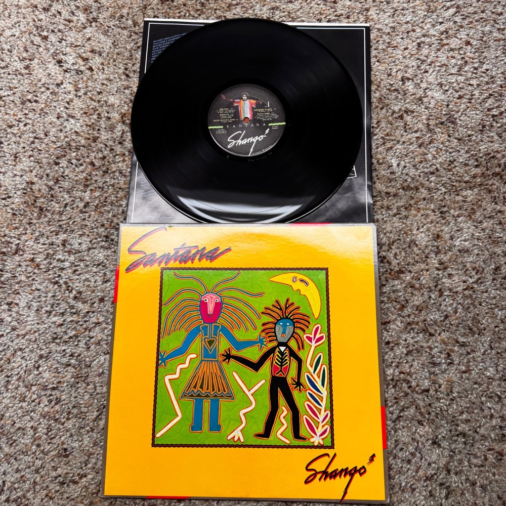 Santana Shango Vinyl LP Record 1982 Columbia FC 38122 Classic Latin Rock 12 inch